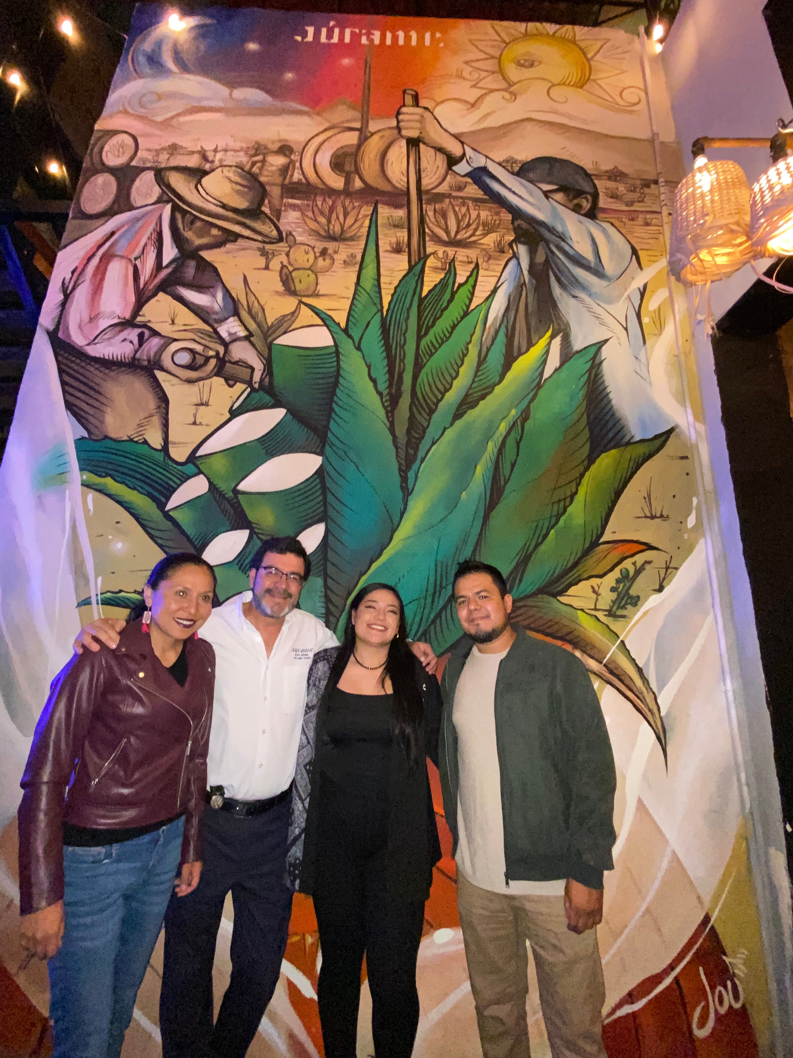 REVELACIÓN DE MURAL JÚRAME EN INÉS FUSIÓN DE SABORES