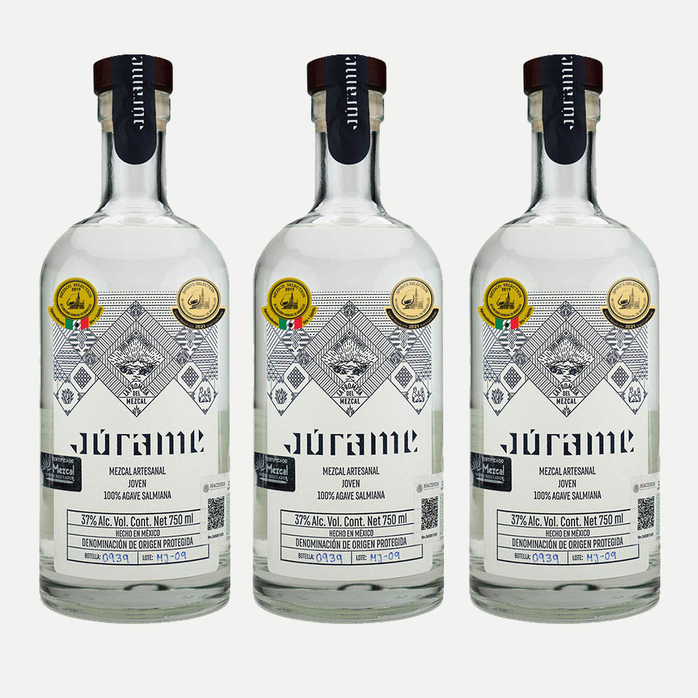 Mezcal Joven Salmiana Júrame - 750ml (3 botellas)
