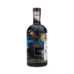 Botella Personalizada Pintada a Mano - CAMINO DEL ALTIPLANO - Mezcal Joven Salmiana Júrame 750ml