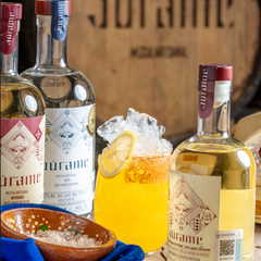 Mezcal Reposado Salmiana Júrame 375 ml (3 botellas)