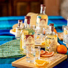 Paquete Mezcal Salmiana Júrame Reposado 750 ml + Joven 375 m