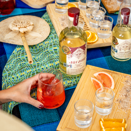 Mezcal Salmiana Júrame Reposado 750 ml + Reposado 375 ml