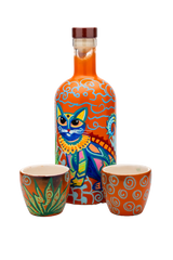 Estuche de lujo "Trazos del Altiplano" - Gato Alebrije