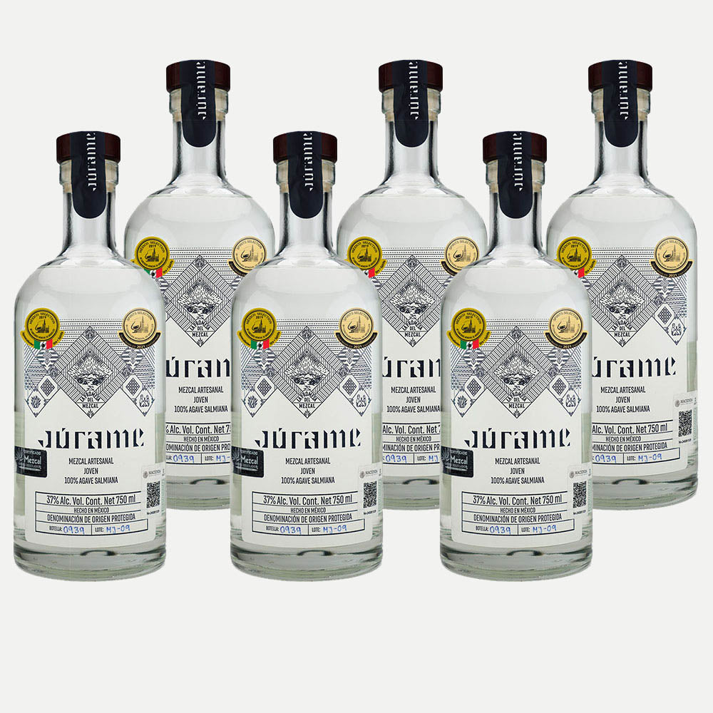 Mezcal Joven Salmiana Júrame - 750ml (6 botellas)