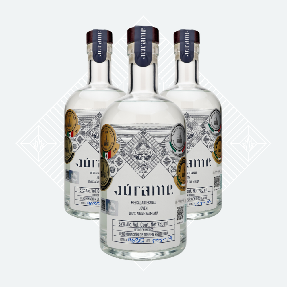 Mezcal Joven Salmiana Júrame - 750ml (3 botellas)