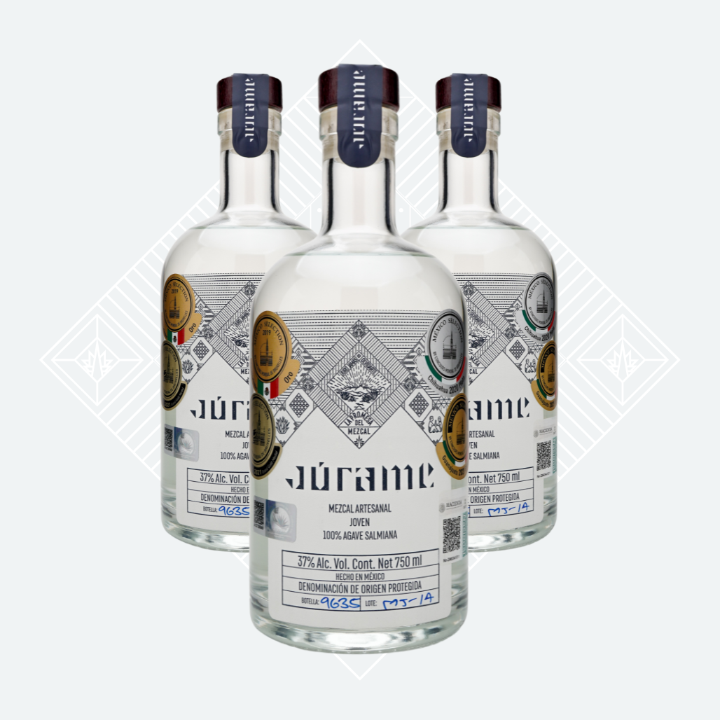 Júrame Salmiana Joven Mezcal - 750ml (3 bottles)