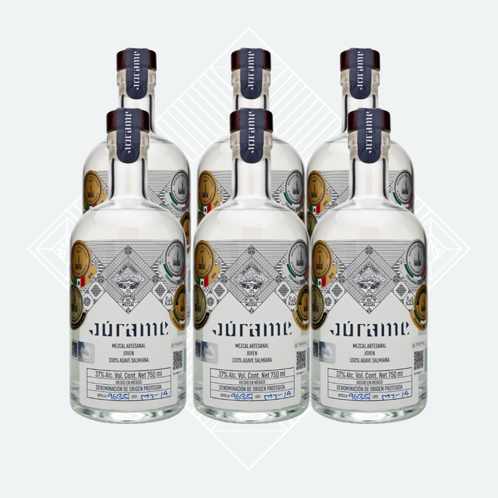 Mezcal Joven Salmiana Júrame - 750ml (6 botellas)