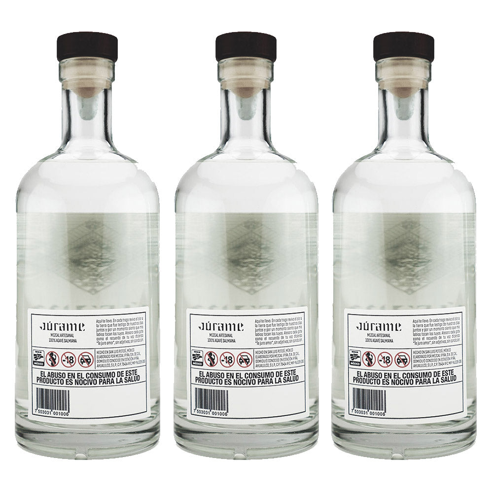 Júrame Salmiana Joven Mezcal 375 ml (3 bottles)