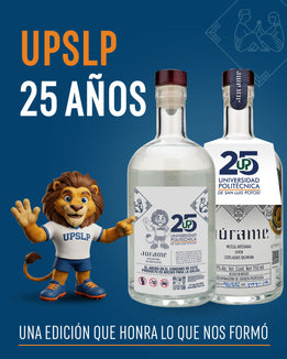 Edición 25 años de la Universidad Politécnica de San Luis Potosí - Mezcal Joven Salmiana Júrame - 750ml