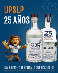 Edición 25 años de la Universidad Politécnica de San Luis Potosí - Mezcal Joven Salmiana Júrame - 750ml