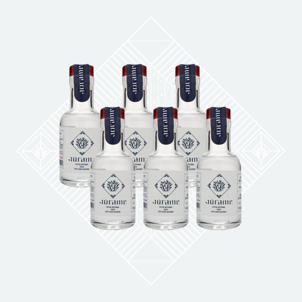Júrame Salmiana Joven Mezcal 100 ml (6 bottles)