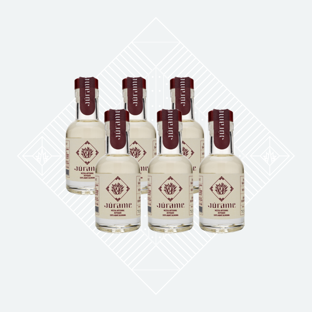 Júrame Salmiana Reposado Mezcal 100ml (6 bottles)