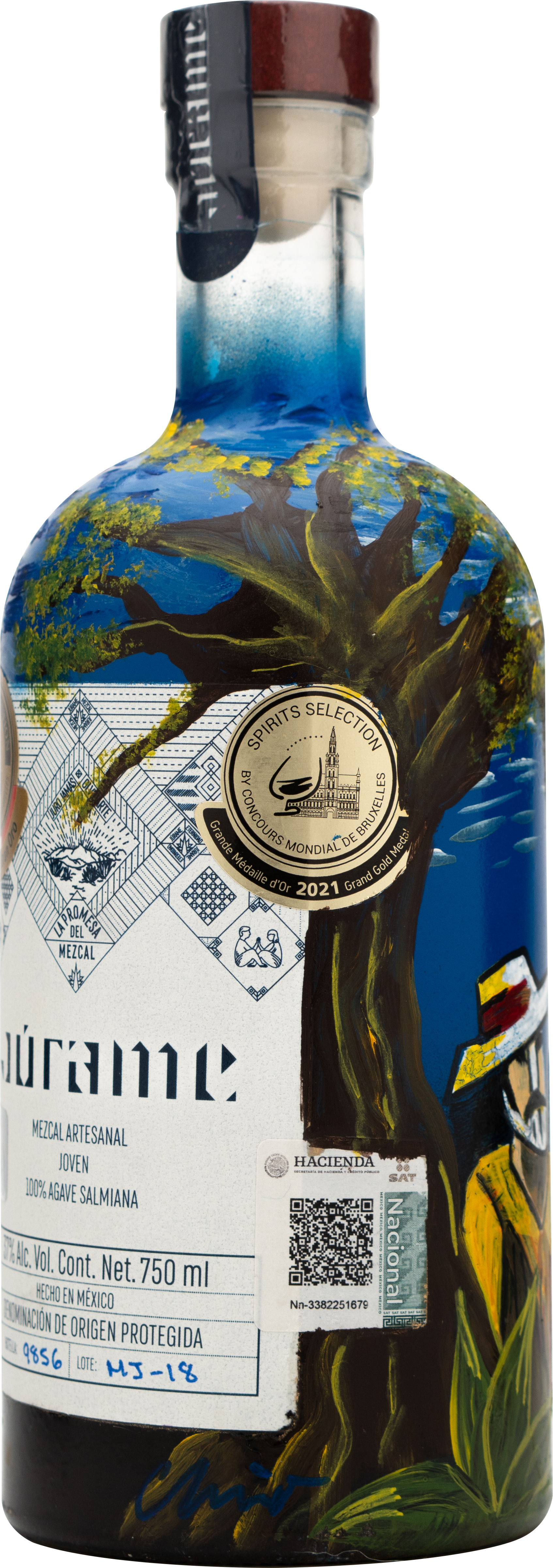 Mezcal Júrame Salmiana Joven 750 ml