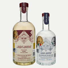 Paquete Mezcal Salmiana Júrame Reposado 750 ml + Joven 375 m