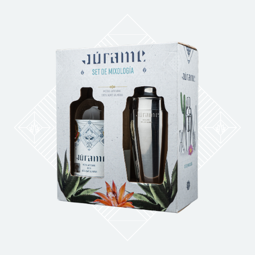 Mixology Pack - 750ml Júrame Joven Mezcal Bottle + Mixology Set