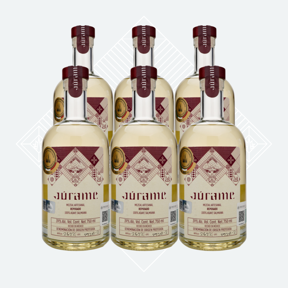 Mezcal Reposado Salmiana Júrame - 750ml (6 botellas)