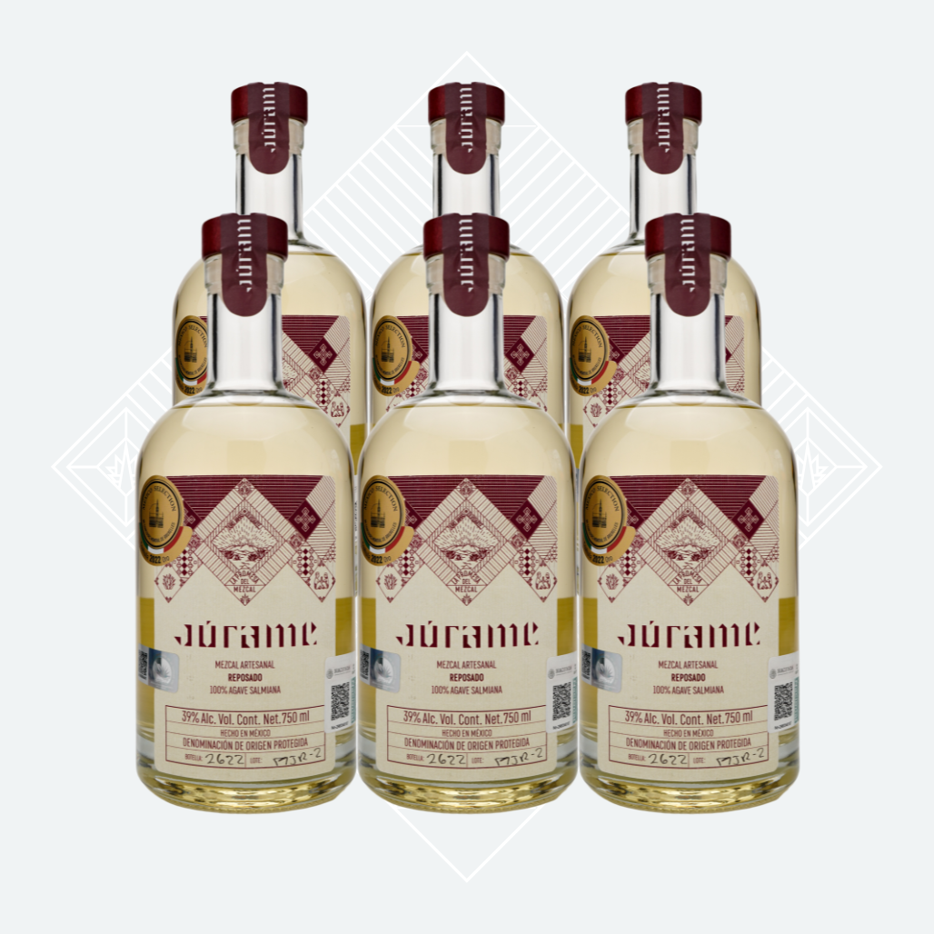 Júrame Salmiana Reposado Mezcal - 750ml (6 bottles)