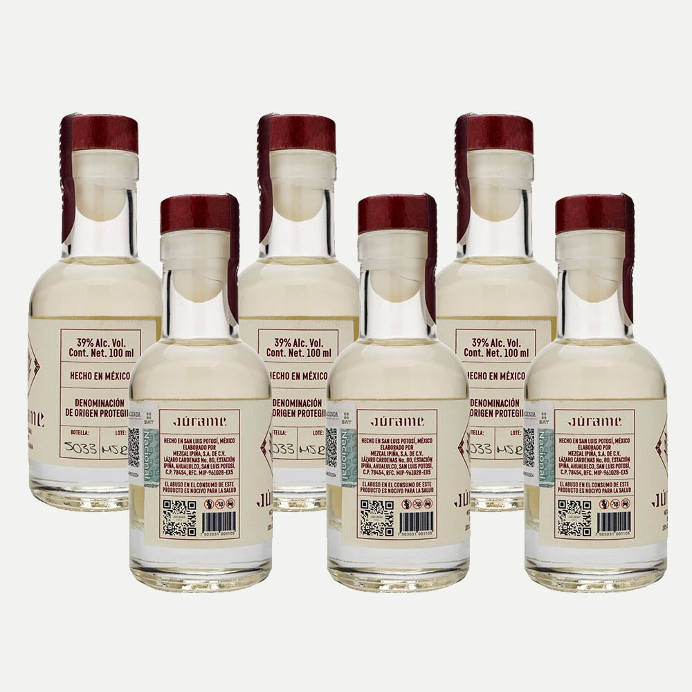 Júrame Salmiana Reposado Mezcal 100ml (6 bottles)