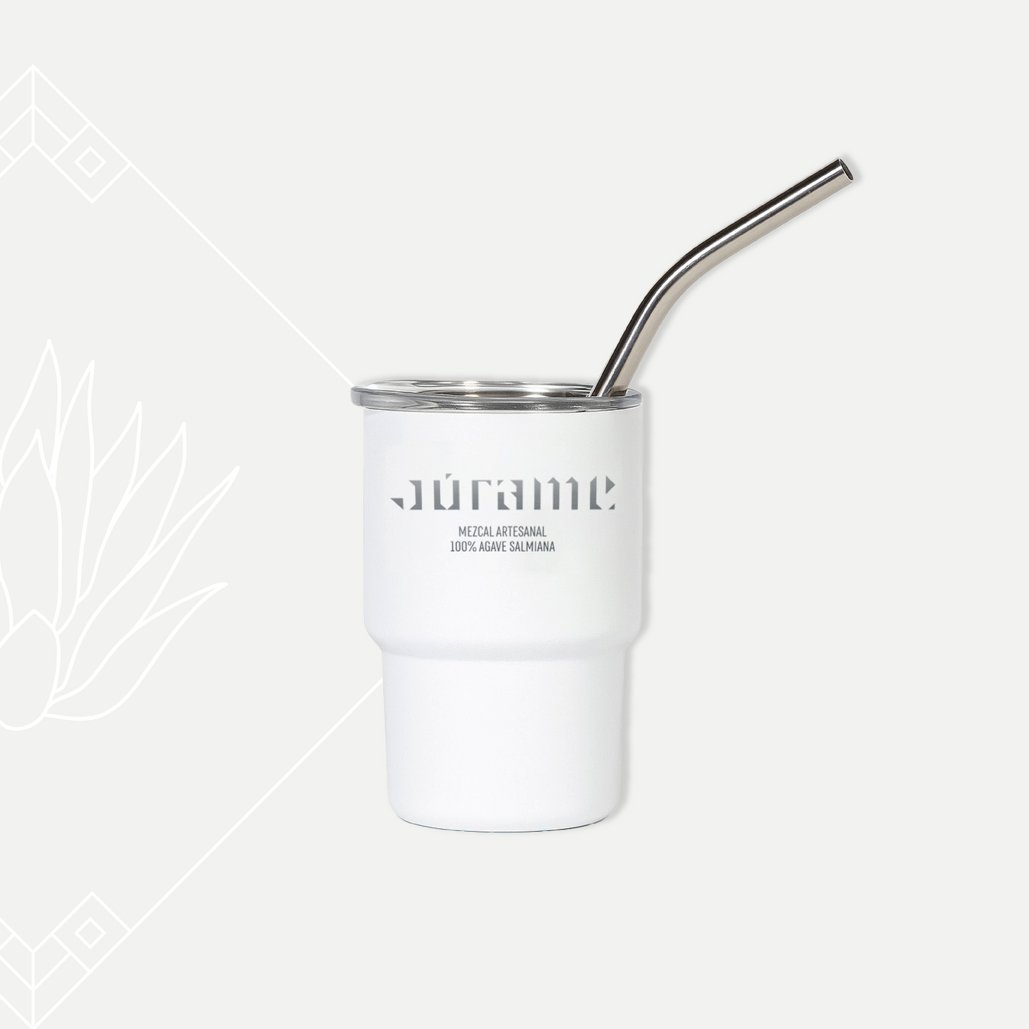 Júrame Salmiana Reposado Mezcal 750 ml + Mini Thermos