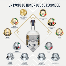 Edición 25 años de la Universidad Politécnica de San Luis Potosí - Mezcal Joven Salmiana Júrame - 750ml