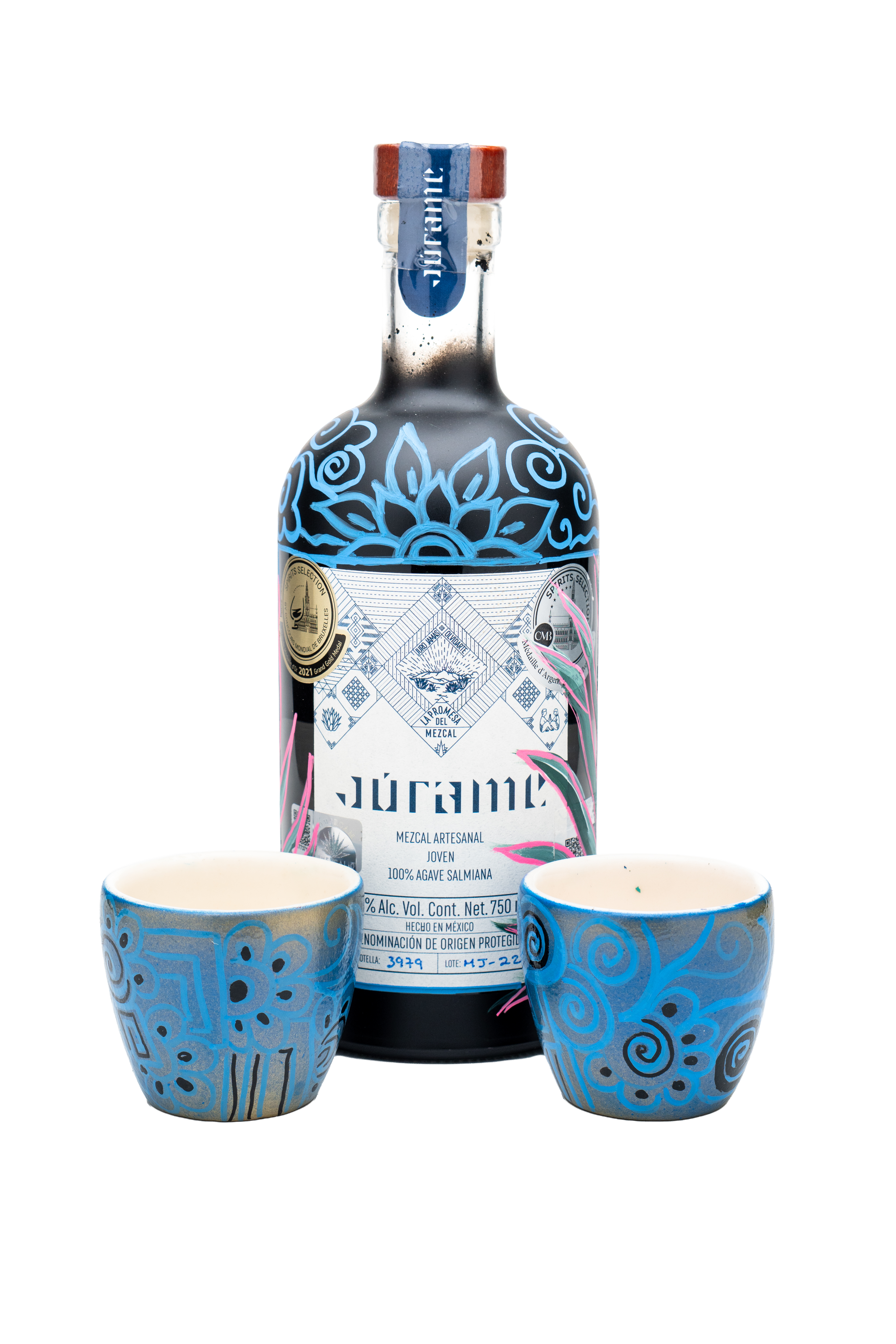 Estuche de lujo "Trazos del Altiplano" - Venado Flourescente