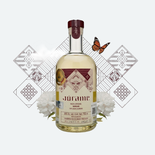 Mezcal Reposado Salmiana Júrame 375 ml (3 botellas)
